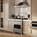 ZLINE 36 in. 5.2 cu. ft. 6 Burner Gas Range with Convection Gas Oven in Stainless Steel, SGR36 - Farmhouse Kitchen and Bath