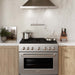ZLINE 36 in. 5.2 cu. ft. 6 Burner Gas Range with Convection Gas Oven in Stainless Steel, SGR36 - Farmhouse Kitchen and Bath