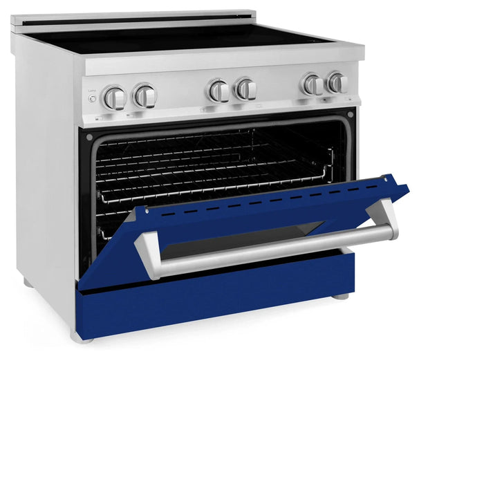 ZLINE 36" Induction Range in DuraSnow Stainless Steel RAIND - BG - 36 - Farmhouse Kitchen and Bath
