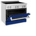 ZLINE 36" Induction Range in DuraSnow Stainless Steel RAIND - BG - 36 - Farmhouse Kitchen and Bath