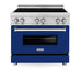 ZLINE 36" Induction Range in DuraSnow Stainless Steel RAIND - BG - 36 - Farmhouse Kitchen and Bath