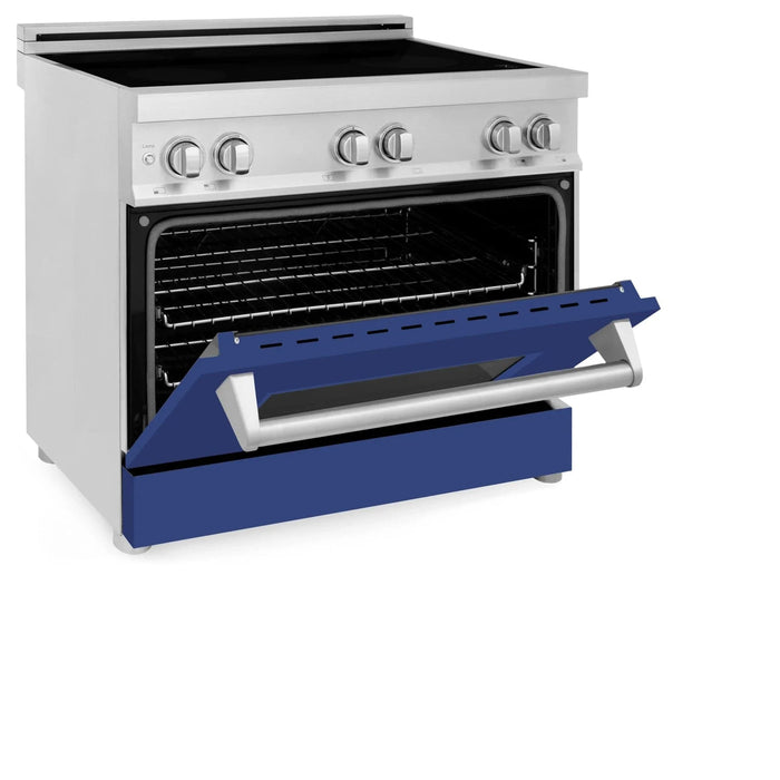 ZLINE 36" Induction Range in DuraSnow Stainless Steel RAIND - BM - 36 - Farmhouse Kitchen and Bath