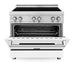 ZLINE 36" Induction Range in DuraSnow Stainless Steel RAIND - WM - 36 - Farmhouse Kitchen and Bath