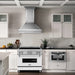 ZLINE 36" Induction Range in DuraSnow Stainless Steel RAIND - WM - 36 - Farmhouse Kitchen and Bath