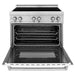 ZLINE 36" Induction Range in DuraSnow Stainless Steel RAIND - WM - 36 - Farmhouse Kitchen and Bath