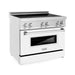 ZLINE 36" Induction Range in DuraSnow Stainless Steel RAIND - WM - 36 - Farmhouse Kitchen and Bath