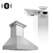 ZLINE 36" Professional Wall Range Hood, Built - in CrownSound® Bluetooth Speakers, 667CRN - BT - 36 - Farmhouse Kitchen and Bath