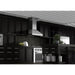 ZLINE 36" Professional Wall Range Hood, Stainless Steel, 597CRN - 36 - Farmhouse Kitchen and Bath