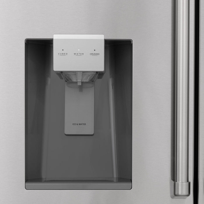 ZLINE 36" Refrigerator, Water, Ice Dispenser, Fingerprint Resistant, RFM - W - 36 - Farmhouse Kitchen and Bath