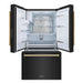 ZLINE 36" Refrigerator, Water, Ice Dispenser, Fingerprint Resistant, RSMZ - W - 36 - BS - G - Farmhouse Kitchen and Bath