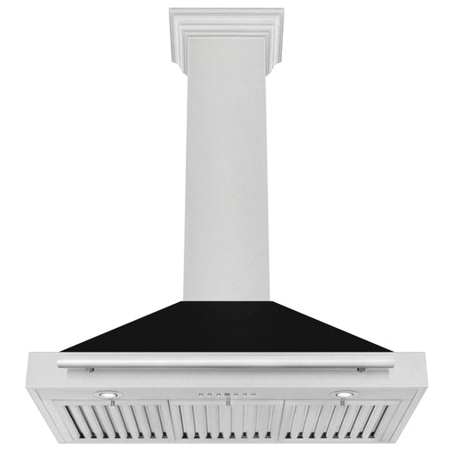 ZLINE 36" Stainless Range Hood Shell, Stainless Handle KB4SNX - BLM - 36 - Farmhouse Kitchen and Bath