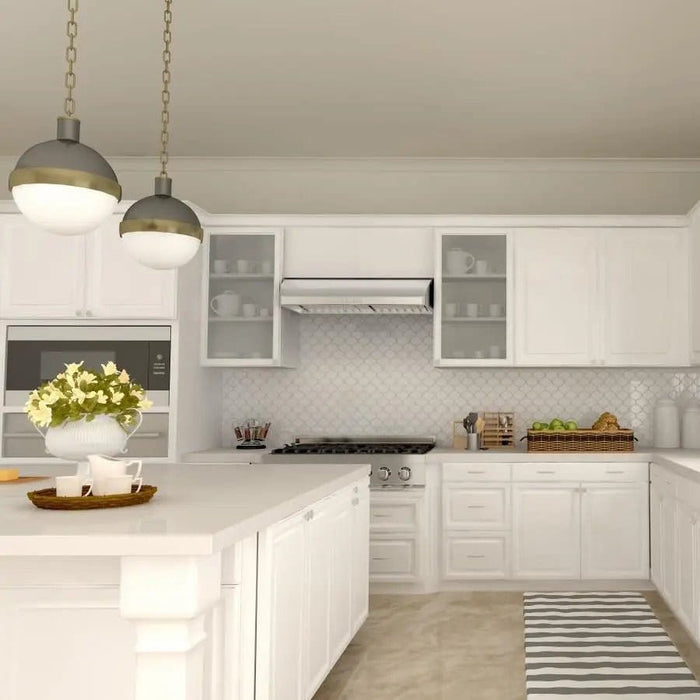 ZLINE 36" Under Cabinet Stainless Steel Range Hood 625 - 36 - Farmhouse Kitchen and Bath