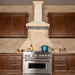 ZLINE 36" Unfinished Wooden Wall Range Hood, KBUF - 36 - Farmhouse Kitchen and Bath