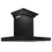 ZLINE 36" Wall Mount Range Hood, Black Stainless Steel, BSKENCRN - 36 - Farmhouse Kitchen and Bath