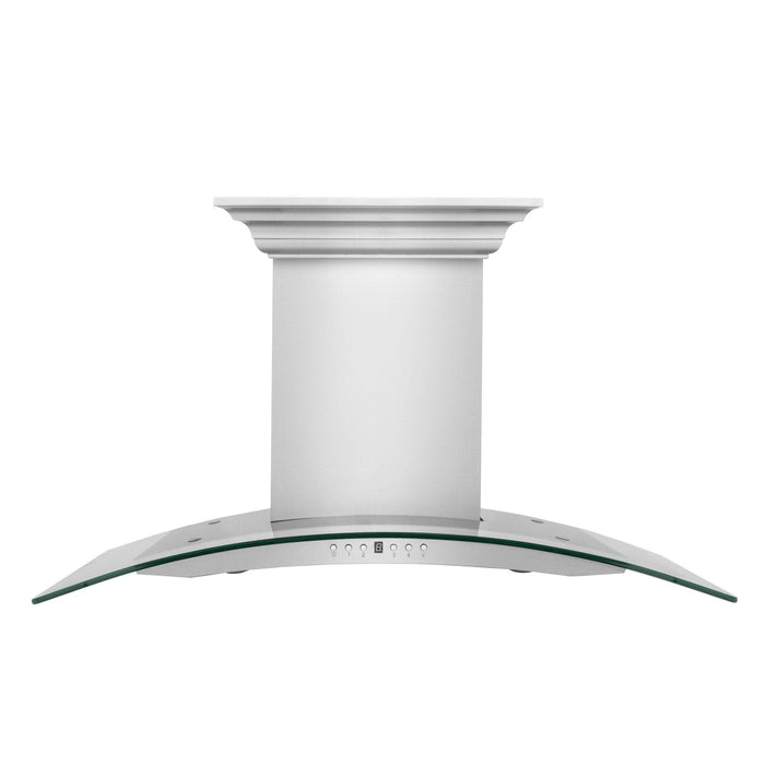 ZLINE 36" Wall Mount Range Hood, Bluetooth Speakers, KN4CRN - BT - 36 - Farmhouse Kitchen and Bath
