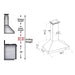 ZLINE 36" Wall Mount Range Hood in Snow Finished Stainless, 8KL3S - 36 - Farmhouse Kitchen and Bath
