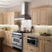 ZLINE 36" Wall Range Hood, Built - in CrownSound® Bluetooth Speakers, KL3CRN - BT - 36 - Farmhouse Kitchen and Bath