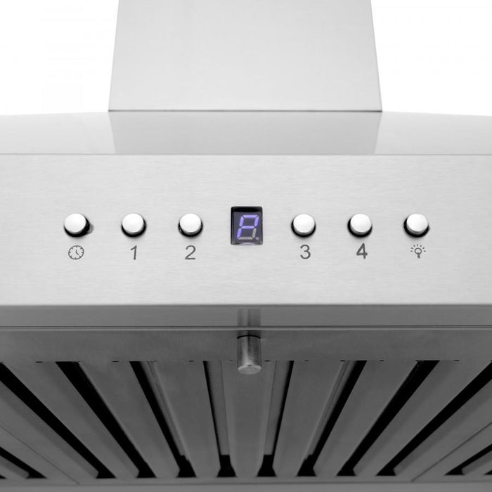 ZLINE 36" Wall Range Hood, Built - in CrownSound® Bluetooth Speakers, KL3CRN - BT - 36 - Farmhouse Kitchen and Bath