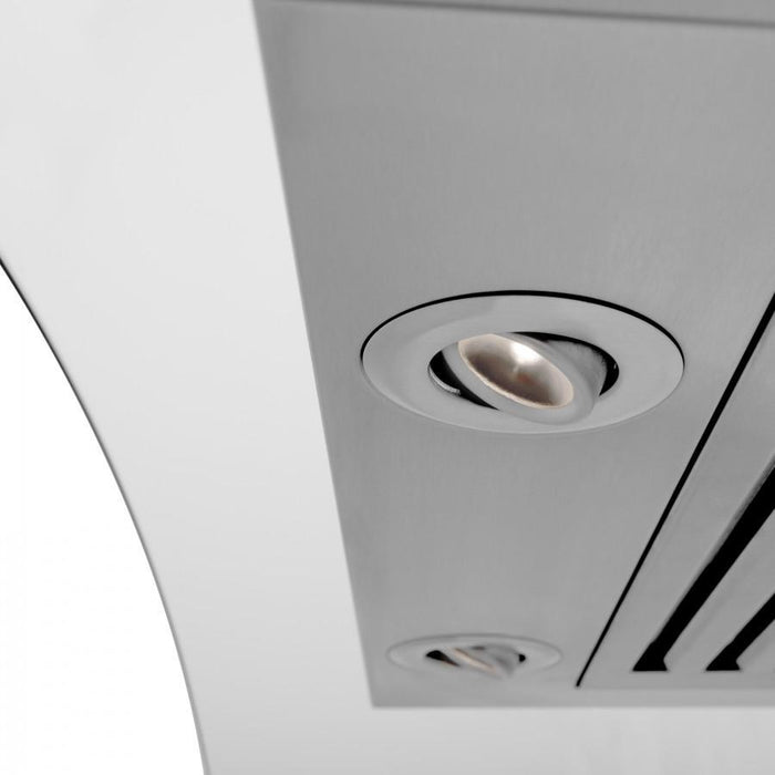 ZLINE 36" Wall Range Hood, Built - in CrownSound® Bluetooth Speakers, KZCRN - BT - 36 - Farmhouse Kitchen and Bath