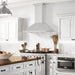ZLINE 36" Wall Range Hood, Stainless, CrownSound Speakers, KF1CRN - BT - 36 - Farmhouse Kitchen and Bath