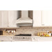 ZLINE 36" Wooden Wall Range Hood with Crown Molding, 321TT - 36 - Farmhouse Kitchen and Bath