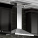 ZLINE 42" Stainless Steel Wall Range Hood, Crown Molding, KL2CRN - 42 - Farmhouse Kitchen and Bath