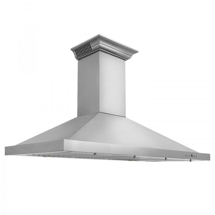 ZLINE 42" Wall Range Hood, Built - in CrownSound® Bluetooth Speakers, KBCRN - BT - 42 - Farmhouse Kitchen and Bath