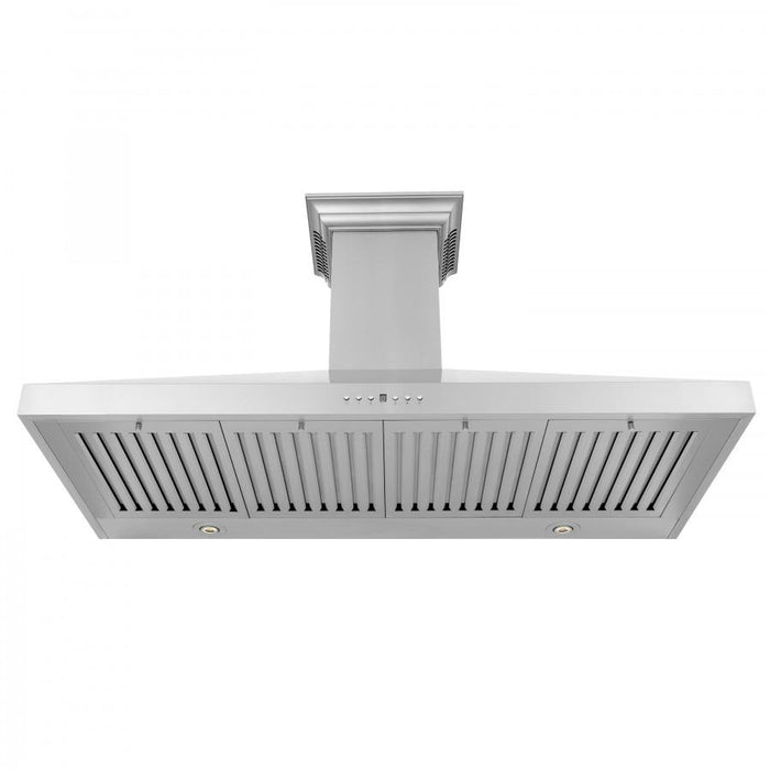 ZLINE 42" Wall Range Hood, Built - in CrownSound® Bluetooth Speakers, KL3CRN - BT - 42 - Farmhouse Kitchen and Bath