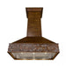 ZLINE 42" Wooden Wall Range Hood, Remote Motor, 373RR - RD - 42 - Farmhouse Kitchen and Bath