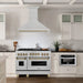 ZLINE 48" Autograph DuraSnow Stainless Steel Hood 8654SNZ - 48 - G - Farmhouse Kitchen and Bath