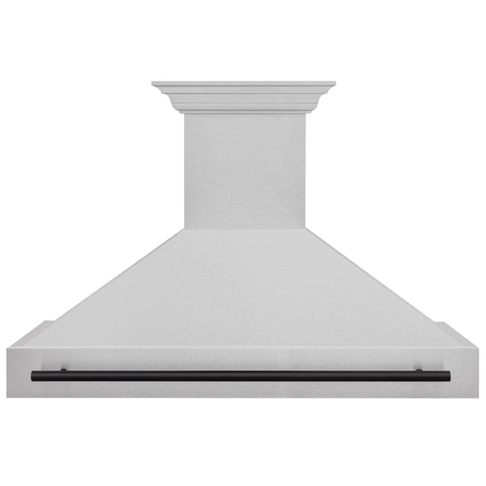 ZLINE 48" Autograph DuraSnow Stainless Steel Hood 8654SNZ - 48 - G - Farmhouse Kitchen and Bath