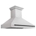 ZLINE 48" Autograph DuraSnow Stainless Steel Hood 8654SNZ - 48 - MB - Farmhouse Kitchen and Bath