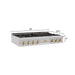 ZLINE 48" Autograph Edition, Rangetop, DuraSnow, Gold Accent, RTSZ - 48 - G - Farmhouse Kitchen and Bath