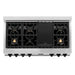 ZLINE 48" Autograph Porcelain Rangetop, Stainless, Gold, RTZ - 48 - MB - Farmhouse Kitchen and Bath