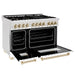 ZLINE 48" Autograph, Range, Dual Fuel, White Matte Door RAZ - WM - 48 - G - Farmhouse Kitchen and Bath