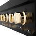 ZLINE 48" Autograph Rangetop, Black Stainless, Gold Accents, RTBZ - 48 - G - Farmhouse Kitchen and Bath