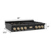 ZLINE 48" Autograph Rangetop, Black Stainless, Gold Accents, RTBZ - 48 - G - Farmhouse Kitchen and Bath
