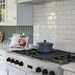 ZLINE 48" Autograph Rangetop, DuraSnow, Gold Accents RTSZ - 48 - MB - Farmhouse Kitchen and Bath