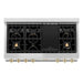 ZLINE 48" Autograph Rangetop, Stainless, Gold Accents, RTZ - 48 - G - Farmhouse Kitchen and Bath