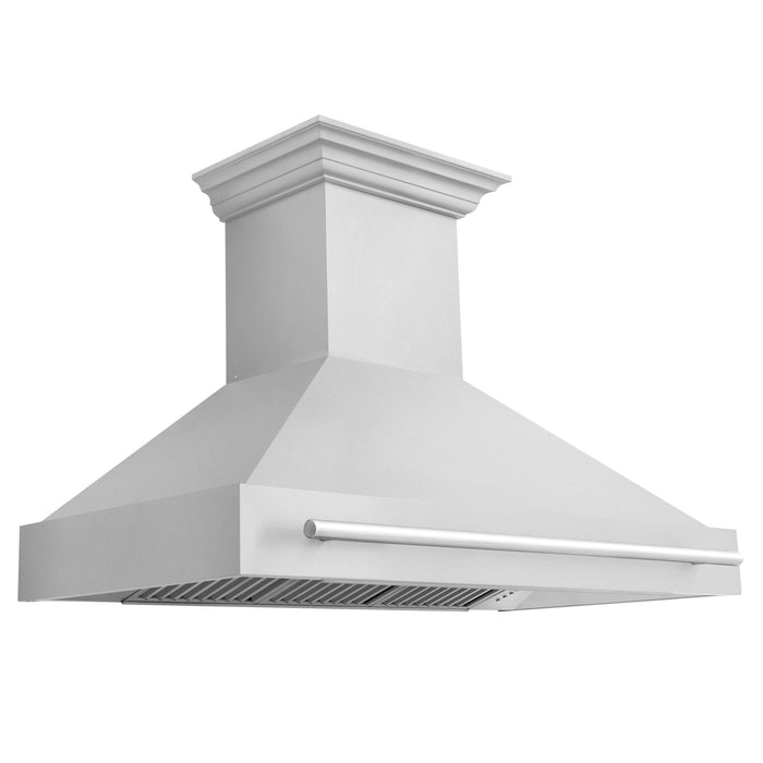 ZLINE 48" Autograph Stainless Steel Wall Range Hood, 8654STX - 48 - Farmhouse Kitchen and Bath