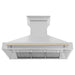ZLINE 48" Autograph Stainless Wall Range Hood, 8654STZ - 48 - G - Farmhouse Kitchen and Bath