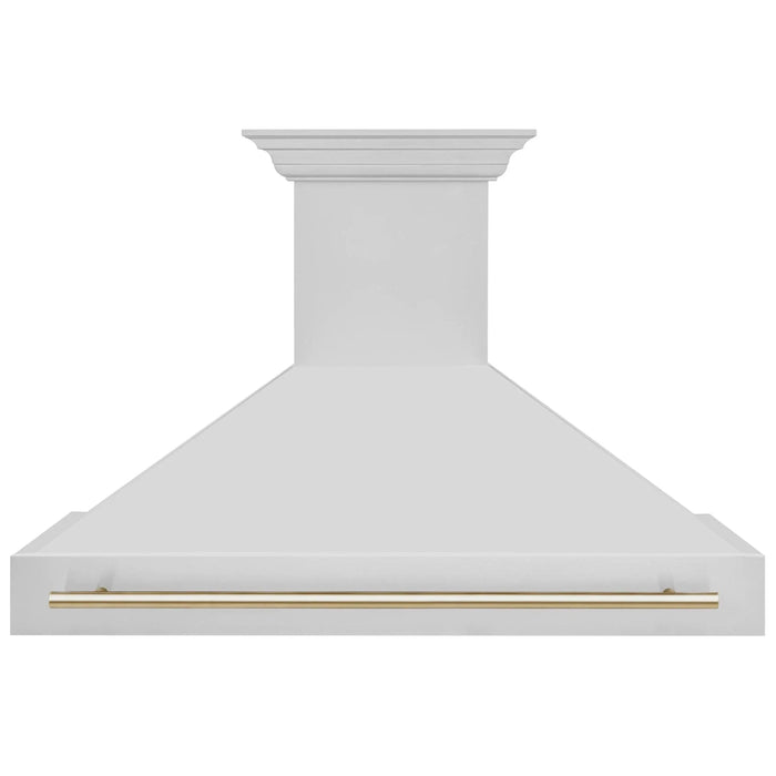 ZLINE 48" Autograph Stainless Wall Range Hood, 8654STZ - 48 - G - Farmhouse Kitchen and Bath