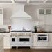 ZLINE 48" Autograph Stainless Wall Range Hood, 8654STZ - 48 - G - Farmhouse Kitchen and Bath