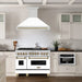 ZLINE 48" Autograph Stainless Wall Range Hood, 8654STZ - WM48 - CB - Farmhouse Kitchen and Bath