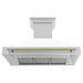 ZLINE 48" Autograph Stainless Wall Range Hood, 8654STZ - WM48 - CB - Farmhouse Kitchen and Bath