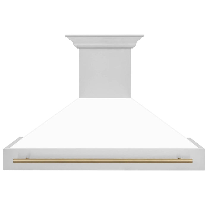 ZLINE 48" Autograph Stainless Wall Range Hood, 8654STZ - WM48 - CB - Farmhouse Kitchen and Bath