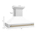 ZLINE 48" Autograph Stainless Wall Range Hood, 8654STZ - WM48 - CB - Farmhouse Kitchen and Bath