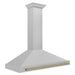 ZLINE 48" Autograph Stainless Wall Range Hood KB4SNZ - 48 - CB - Farmhouse Kitchen and Bath