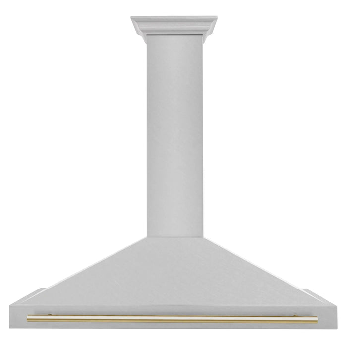 ZLINE 48" Autograph Stainless Wall Range Hood KB4SNZ - 48 - G - Farmhouse Kitchen and Bath