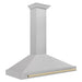 ZLINE 48" Autograph Stainless Wall Range Hood KB4SNZ - 48 - G - Farmhouse Kitchen and Bath